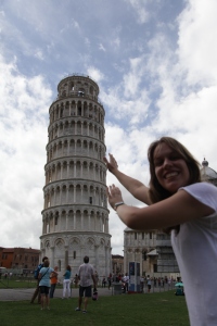 Em Pisa, faça como os turistas
